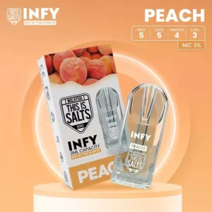 INFY Pod peach