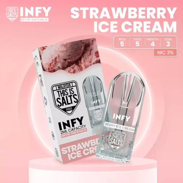 INFY Pod strawberryice-cream