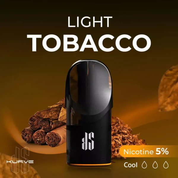 KS KURVE Pod light tobacco