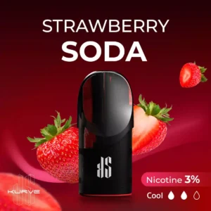 KS KURVE Pod strawberry soda