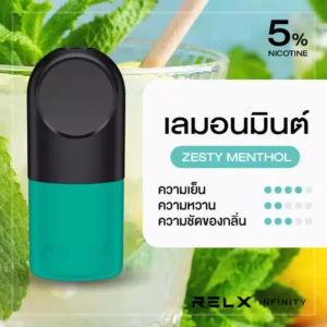 RELX Infinity Pod Pro zesty-menthol